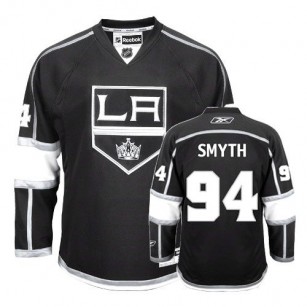 Reebok Los Angeles Kings #94 Ryan Smyth Premier Black Home Jersey For Sale Size 48/M|50/L|52/XL|54/XXL|56/XXXL