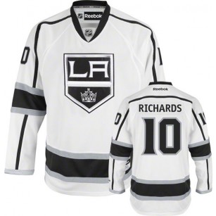 Reebok Los Angeles Kings #10 Mike Richards White Road Authentic Jersey  For Sale Size 48/M|50/L|52/XL|54/XXL|56/XXXL