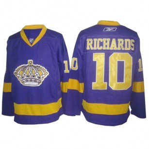Reebok Los Angeles Kings #10 Mike Richards Purple Premier Jersey  For Sale Size 48/M|50/L|52/XL|54/XXL|56/XXXL