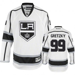 Reebok Los Angeles Kings #99 Wayne Gretzky White Road Authentic Jersey  For Sale Size 48/M|50/L|52/XL|54/XXL|56/XXXL