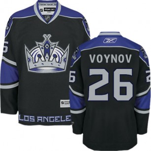 Los Angeles Kings #26 Slava Voynov Authentic Black Third Jersey Cheap Online 48|M|50|L|52|XL|54|XXL|56|XXXL