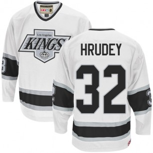 Los Angeles Kings #32 Kelly Hrudey Premier White CCM Throwback Jersey Cheap Online 48|M|50|L|52|XL|54|XXL|56|XXXL