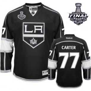 Los Angeles Kings #77 Jeff Carter Premier Black Home 2014 Stanley Cup Jersey Cheap Online 48|M|50|L|52|XL|54|XXL|56|XXXL
