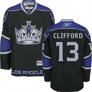 Los Angeles Kings #13 Kyle Clifford Black Authentic Third Jersey Cheap Online 48|M|50|L|52|XL|54|XXL|56|XXXL