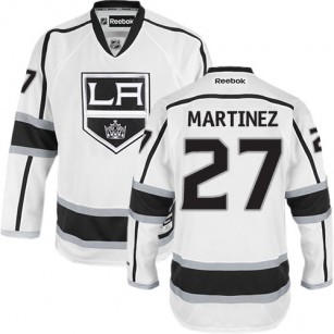 Los Angeles Kings #27 Alec Martinez White Premier Away Jersey Cheap Online 48|M|50|L|52|XL|54|XXL|56|XXXL