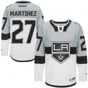 Los Angeles Kings #27 Alec Martinez Authentic White Grey 2015 Stadium Series Jersey Cheap Online 48|M|50|L|52|XL|54|XXL|56|XXXL