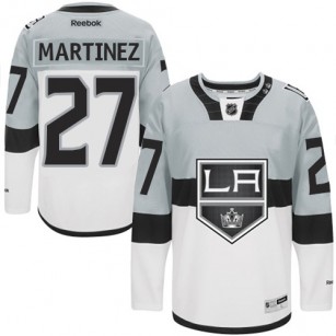 Los Angeles Kings #27 Alec Martinez Premier White Grey 2015 Stadium Series Jersey Cheap Online 48|M|50|L|52|XL|54|XXL|56|XXXL