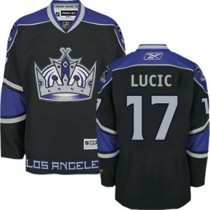 Youth Los Angeles Kings #17 Milan Lucic Authentic Black Third Jersey Cheap Online Small/Medium|Large/Extra Large
