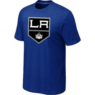 Los Angeles Kings Big & Tall Team Logo Blue T-Shirt Jersey Cheap For Sale
