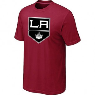 Los Angeles Kings Team Logo Red T-Shirt Jersey Cheap For Sale