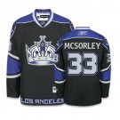 Reebok Los Angeles Kings #33 Martin McSorley Premier Black Third Jersey For Sale Size 48/M|50/L|52/XL|54/XXL|56/XXXL