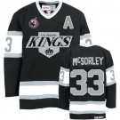 CCM Los Angeles Kings #33 Martin McSorley Premier Black Throwback Jersey For Sale Size 48/M|50/L|52/XL|54/XXL|56/XXXL