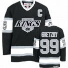 Youth CCM Los Angeles Kings #99 Wayne Gretzky Premier Black Throwback Jersey For Sale Size Small/Mediun|Large/Extra Large