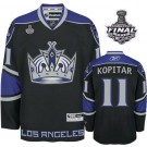 Reebok Los Angeles Kings #11 Anze Kopitar Black Third Premier With 2014 Stanley Cup Finals Jersey For Sale Size 48/M|50/L|52/XL|54/XXL|56/XXXL