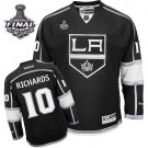 Reebok Los Angeles Kings #10 Mike Richards Black Home Premier With 2014 Stanley Cup Finals Jersey  For Sale Size 48/M|50/L|52/XL|54/XXL|56/XXXL