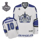 Reebok Los Angeles Kings #10 Mike Richards White Third Authentic With 2014 Stanley Cup Finals Jersey  For Sale Size 48/M|50/L|52/XL|54/XXL|56/XXXL