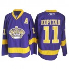 Reebok Los Angeles Kings #11 Anze Kopitar Purple Authentic Jersey  For Sale Size 48/M|50/L|52/XL|54/XXL|56/XXXL
