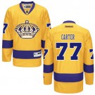 Los Angeles Kings #77 Jeff Carter Authentic Gold Third Jersey Cheap Online 48|M|50|L|52|XL|54|XXL|56|XXXL