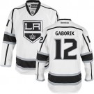 Los Angeles Kings #12 Marian Gaborik White Authentic Away Jersey Cheap Online 48|M|50|L|52|XL|54|XXL|56|XXXL