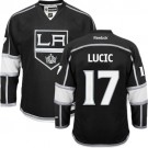 Youth Los Angeles Kings #17 Milan Lucic Authentic Black Home Jersey Cheap Online Small/Medium|Large/Extra Large
