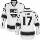 Youth Los Angeles Kings #17 Milan Lucic Premier White Away Jersey Cheap Online Small/Medium|Large/Extra Large
