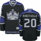 Los Angeles Kings #20 Luc Robitaille Authentic Black Third Jersey Cheap Online 48|M|50|L|52|XL|54|XXL|56|XXXL