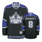 Reebok Los Angeles Kings #8 Drew Doughty Black Third Authentic Jersey  For Sale Size 48/M|50/L|52/XL|54/XXL|56/XXXL