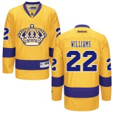 Los Angeles Kings #22 Tiger Williams Premier Gold Third Jersey Cheap Online 48|M|50|L|52|XL|54|XXL|56|XXXL