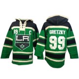 Old Time Hockey Los Angeles Kings #99 Wayne Gretzky Green Premier St. Patrick's Day McNary Lace Hoodie Jersey Cheap Online 48|M|50|L|52|XL|54|XXL|56|XXXL