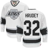 Los Angeles Kings #32 Kelly Hrudey Authentic White CCM Throwback Jersey Cheap Online 48|M|50|L|52|XL|54|XXL|56|XXXL