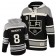 Old Time Hockey Los Angeles Kings #8 Drew Doughty Black Authentic Sawyer Hooded Sweatshirt Jersey Cheap Online 48|M|50|L|52|XL|54|XXL|56|XXXL