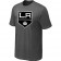 Los Angeles Kings Big & Tall Team Logo D.Grey T-Shirt Jersey Cheap For Sale
