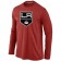 Los Angeles Kings Big & Tall Team Logo Red Long Sleeve T-Shirt Jersey Cheap For Sale